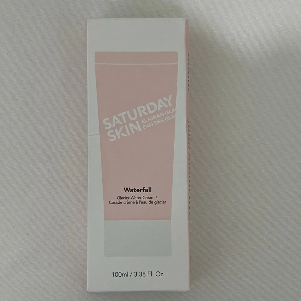 Saturday Skin NEW Glacier Water Cream Waterfall Peptide Glow 3.38 fl oz